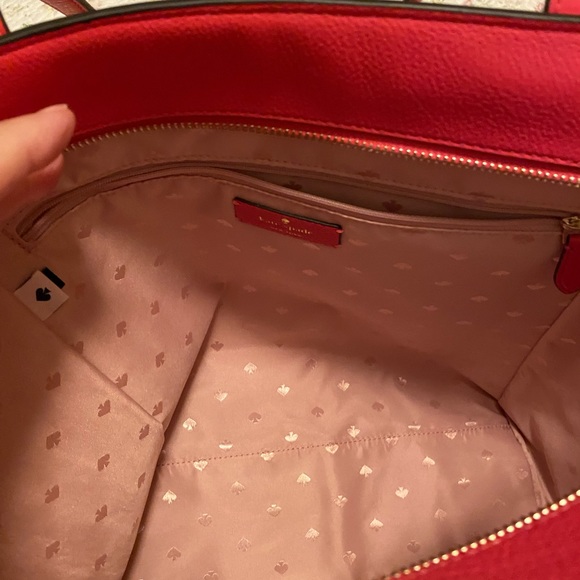 NWT KATE SPADE Leather Tote Large - Picture 5 of 7